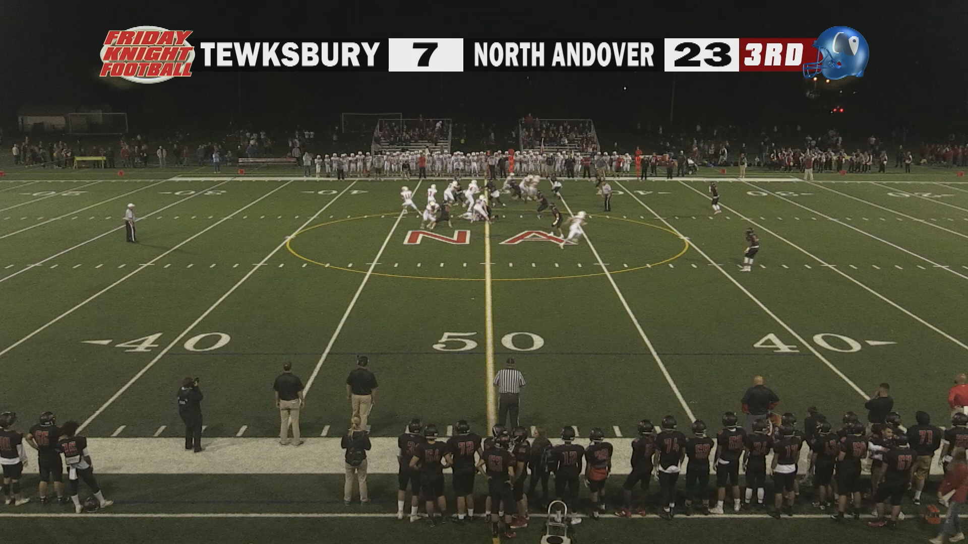 Thumbnail image for Friday Knight Football vs Tewksbury Memorial - 09.28.18