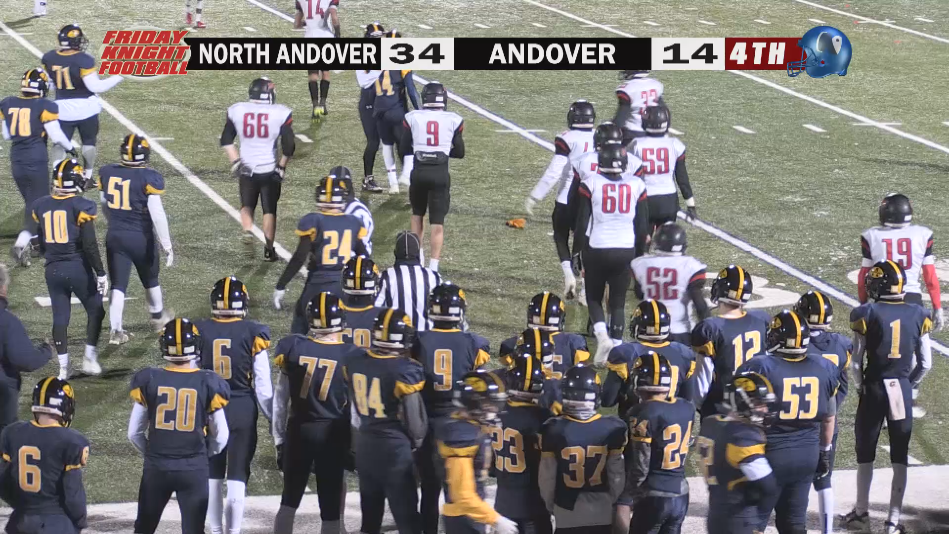 Thumbnail image for Friday Knight Football vs Andover - 11.21.2018 (Thanksgiving Game)