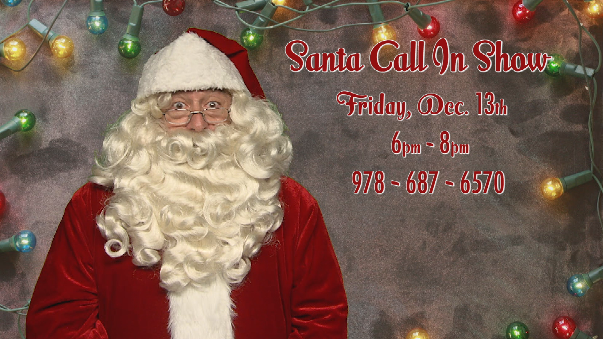 Thumbnail image for 2019 Santa Call-In Show Promo