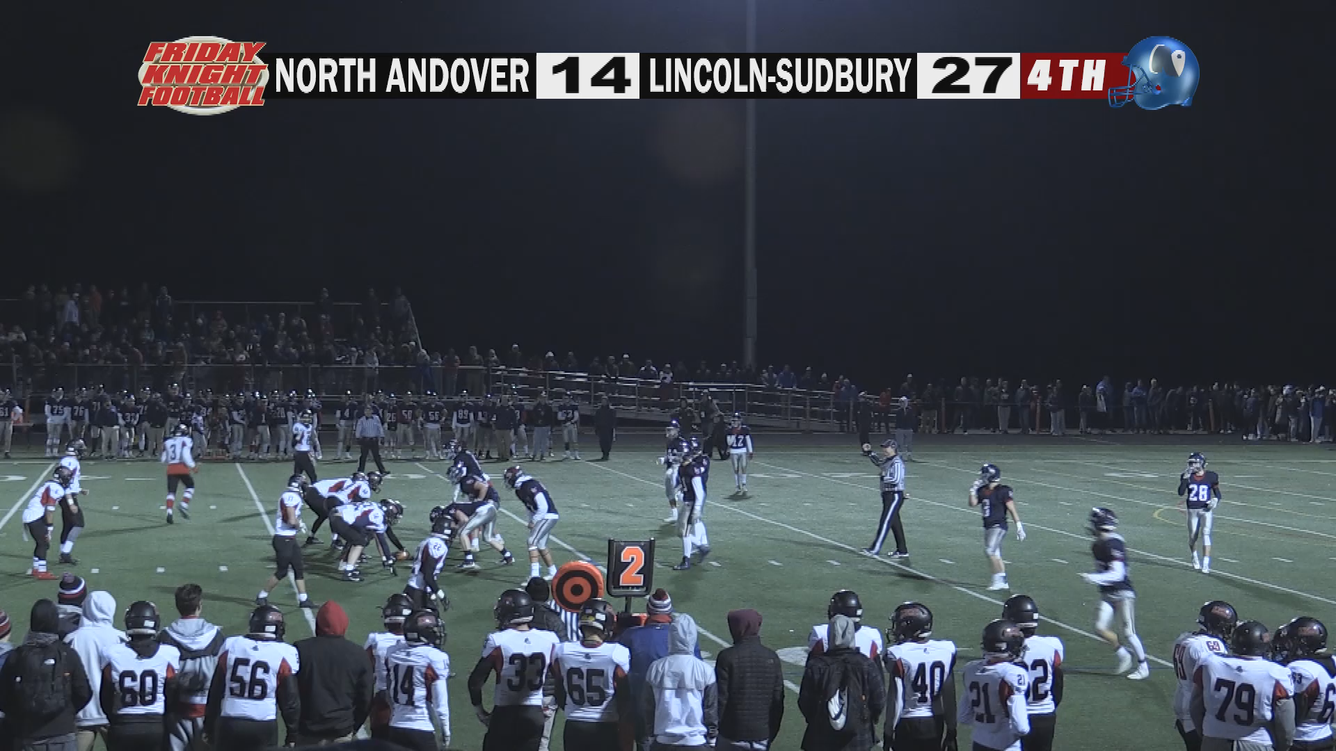 Thumbnail image for Friday Knight Football - North Andover vs Lincoln-Sudbury - 11.15.19