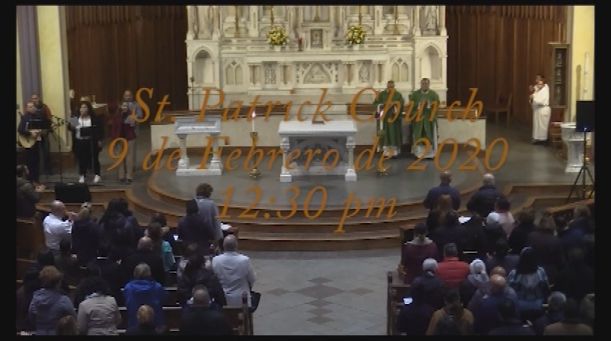 Thumbnail image for St. Patrick's Church - Spanish Mass - 02.09.20