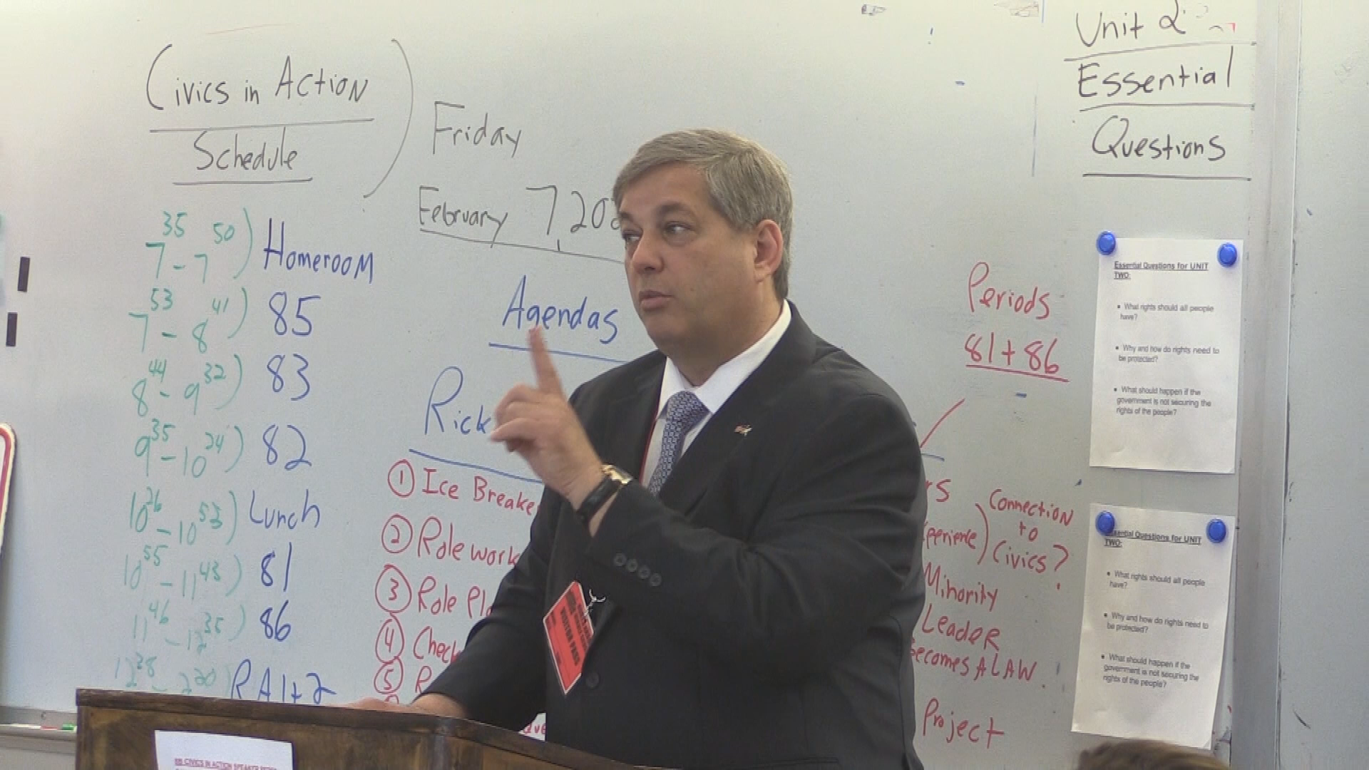 Thumbnail image for NAMS Civics Speaker Series - Senator Bruce Tarr
