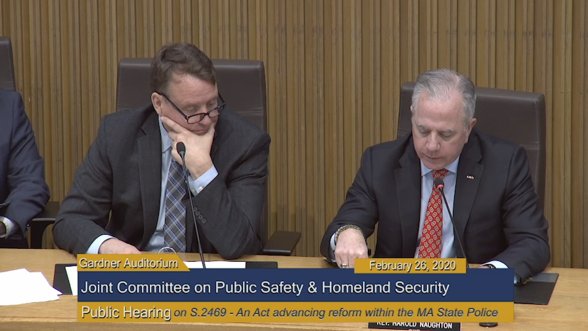 Thumbnail image for MA Joint Committee on Public Safety & Homeland Security - 02.26.20