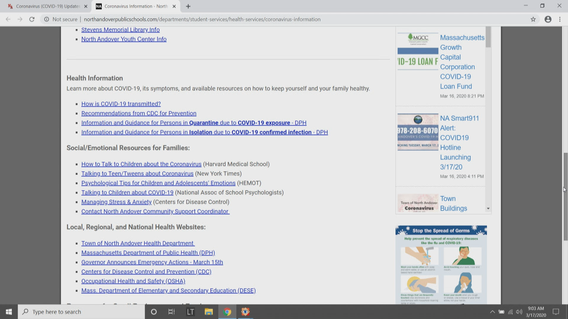 Thumbnail image for COVID-19 Update - Community Support w/ Deanna Lima - 3.18.20