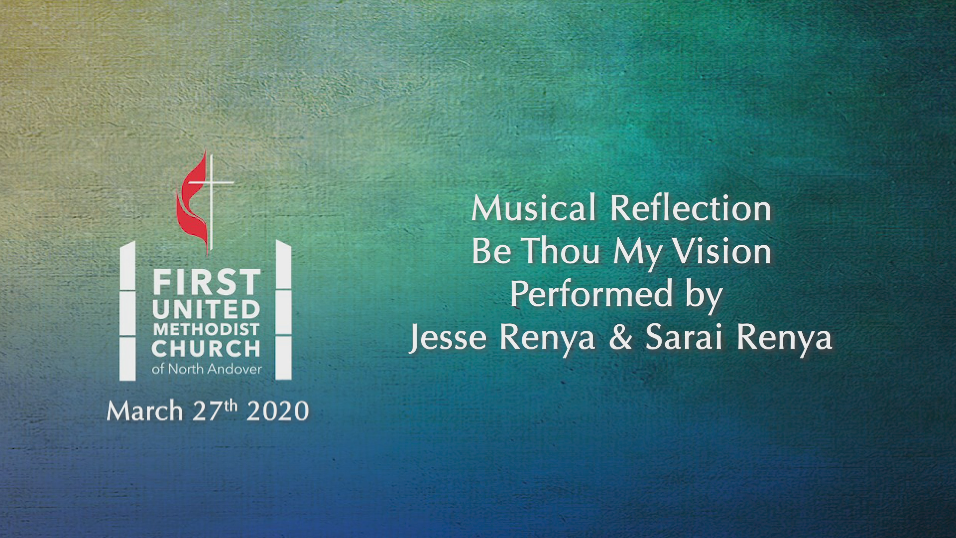 Thumbnail image for First United Methodist - March 27th, 2020
