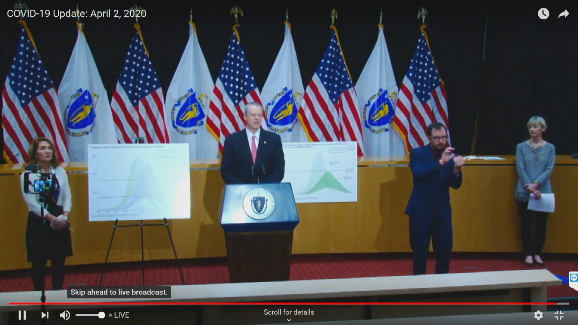 Thumbnail image for COVID-19 Gov. Baker Update - April 2, 2020