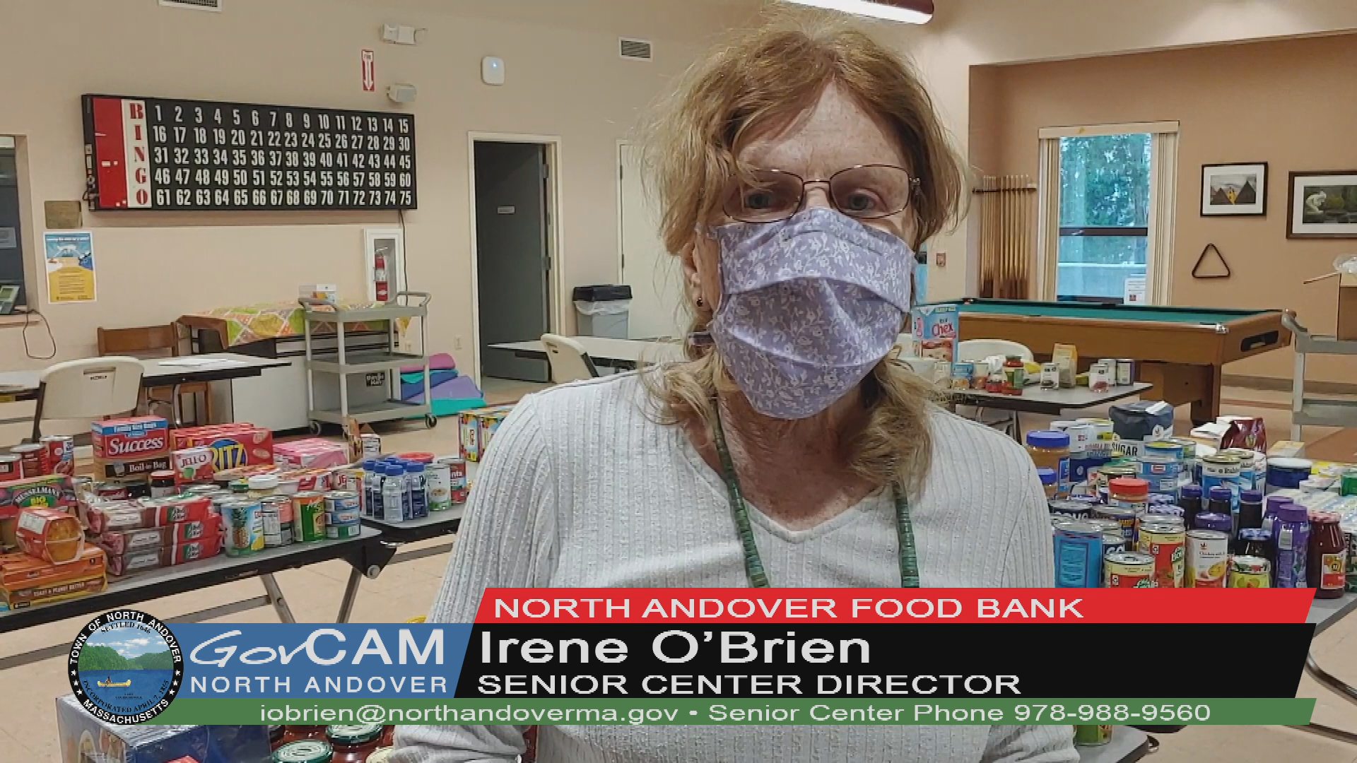 Thumbnail image for GovUpdate - Food Bank at the Senior Center