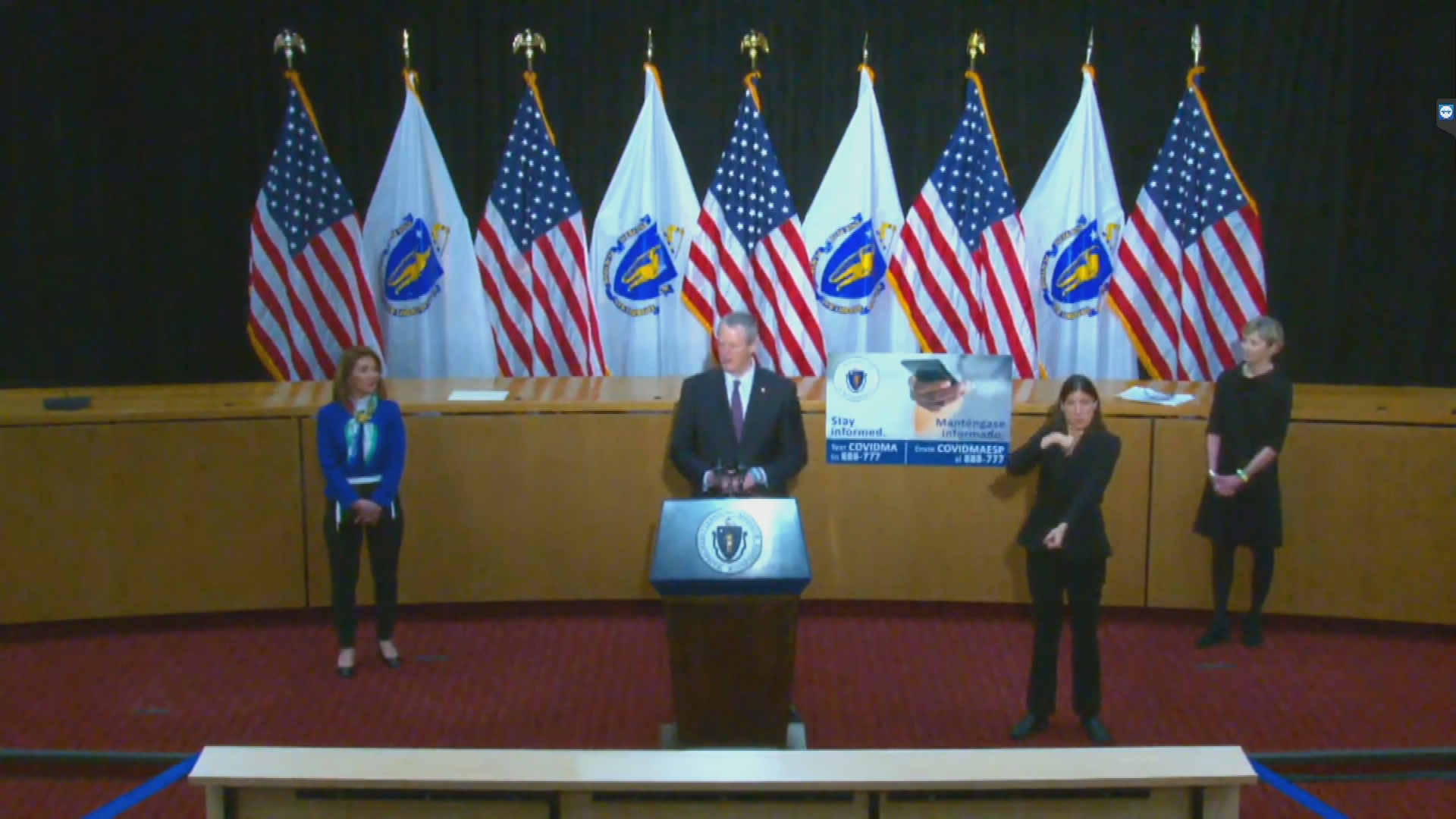 Thumbnail image for COVID-19 Gov. Baker Update - April 22nd, 2020