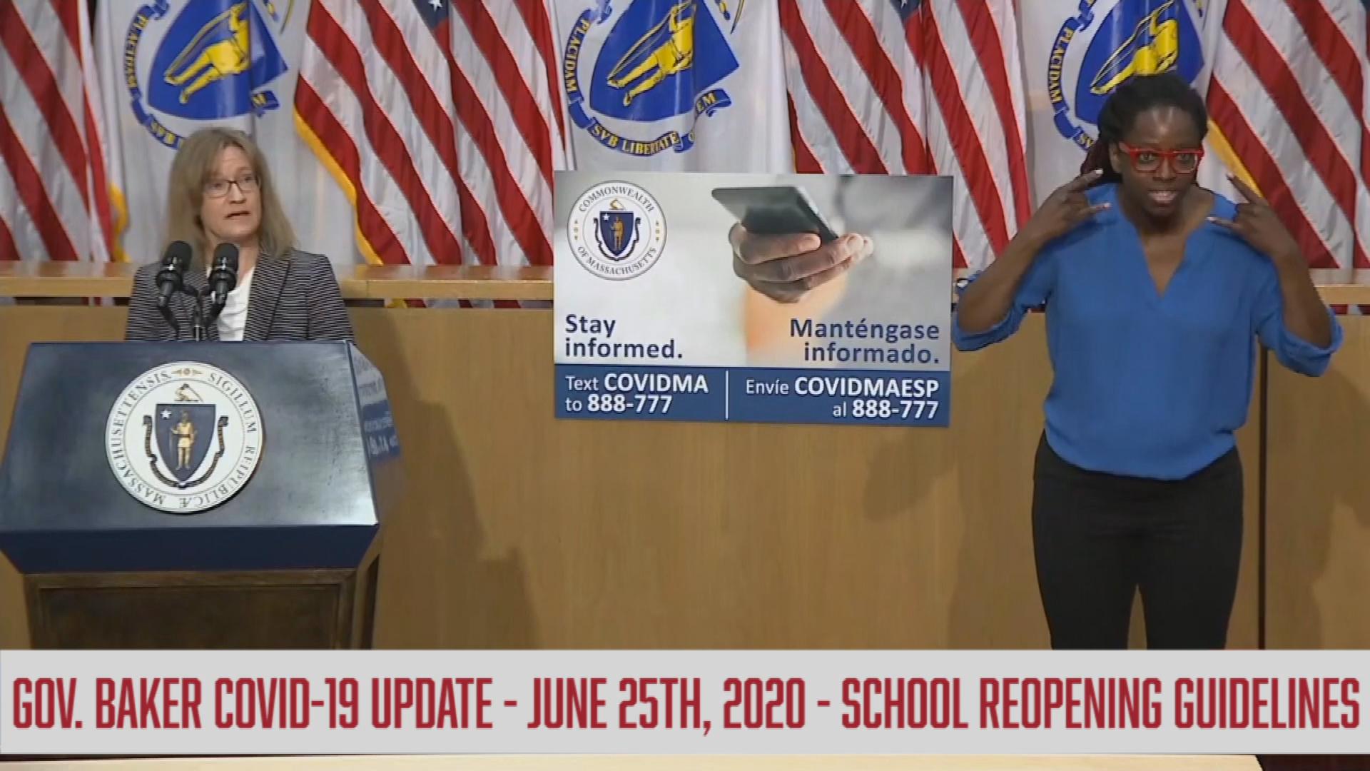 Thumbnail image for COVID-19 Gov. Baker Update - June 25th, 2020