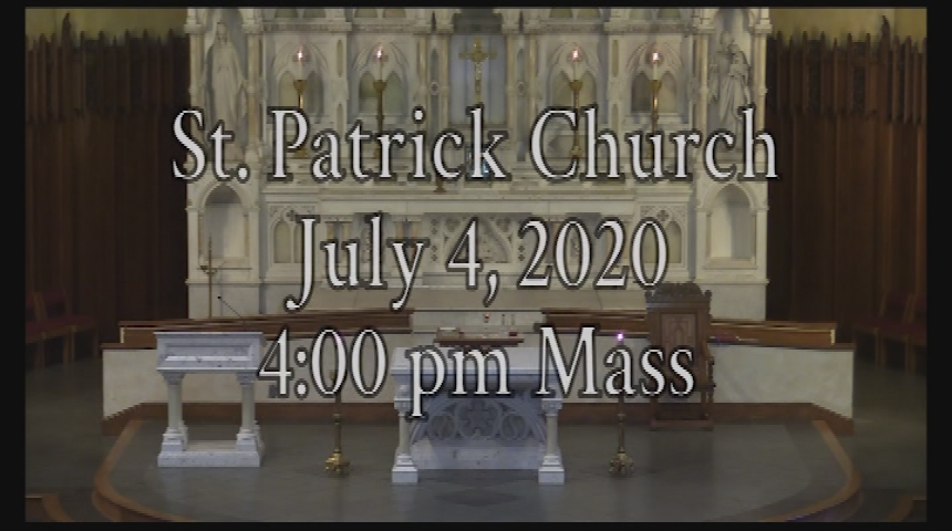 Thumbnail image for St. Patrick's Church - English Mass - 07.05.20