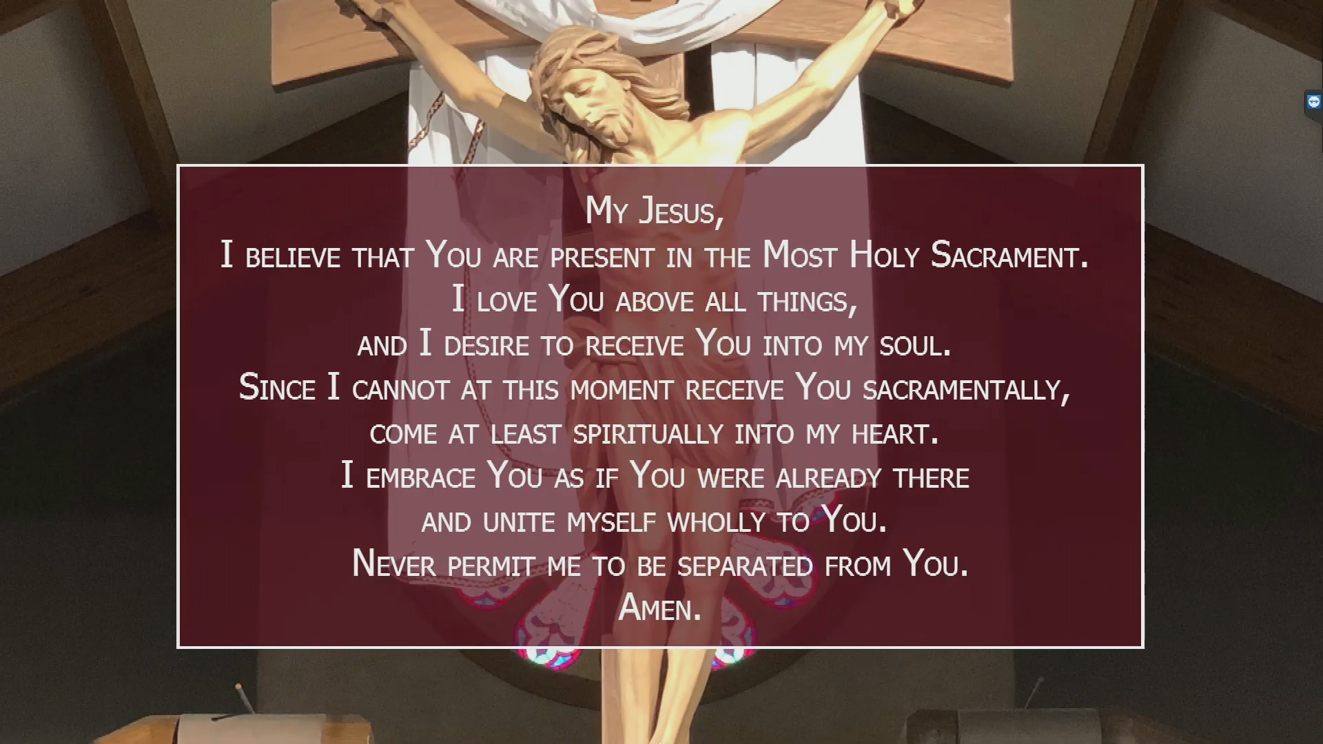 Thumbnail image for St Michaels Church - Saturday Mass - 08.15.2020