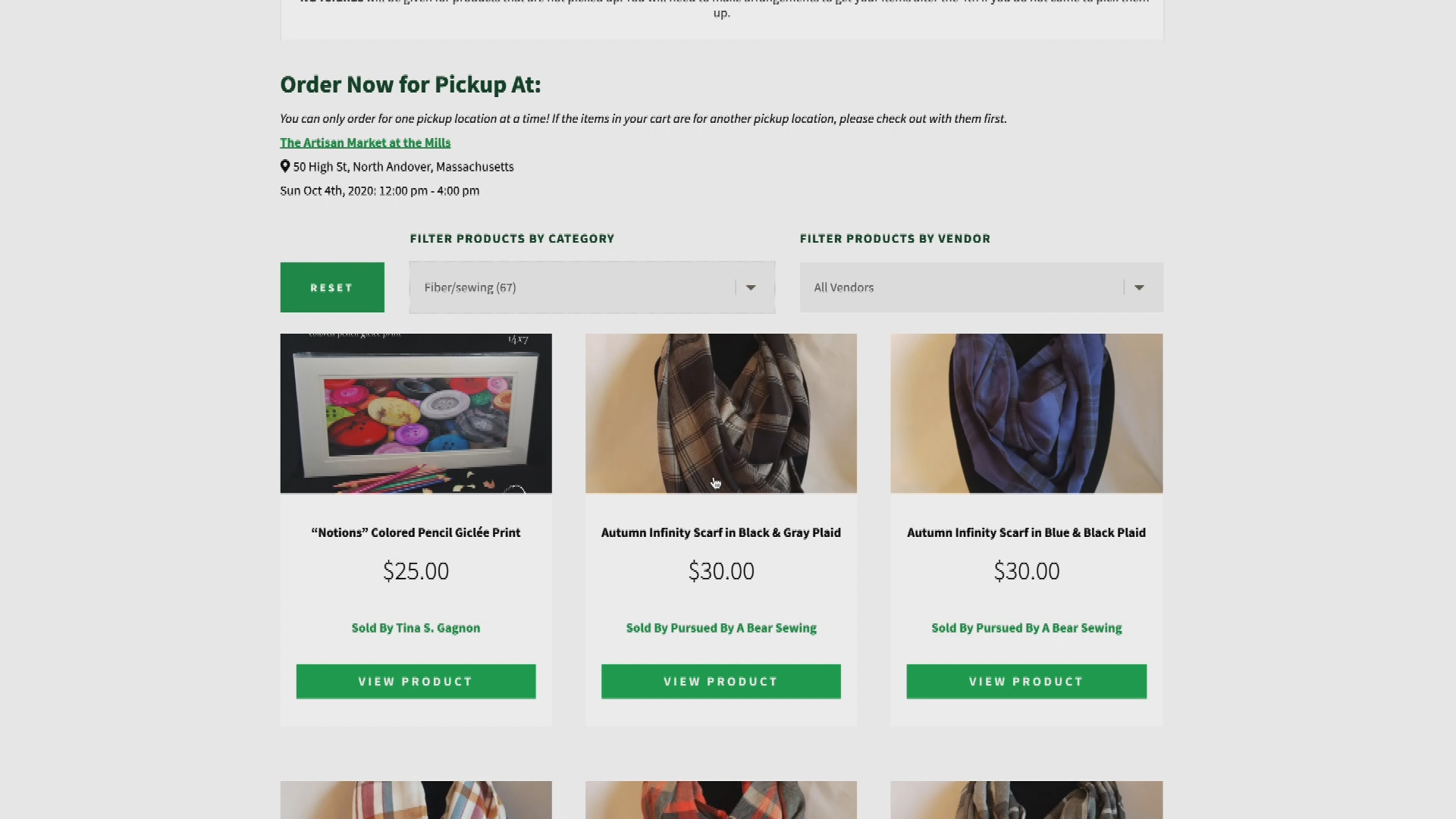 Thumbnail image for North Andover - Virtual Artisan Market