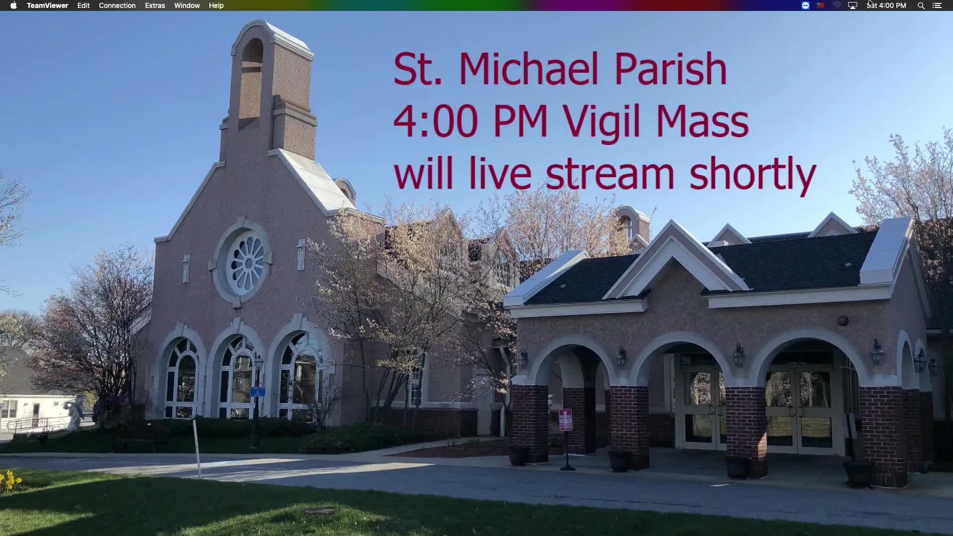 Thumbnail image for St Michaels Church - Saturday Mass - 10.17.2020