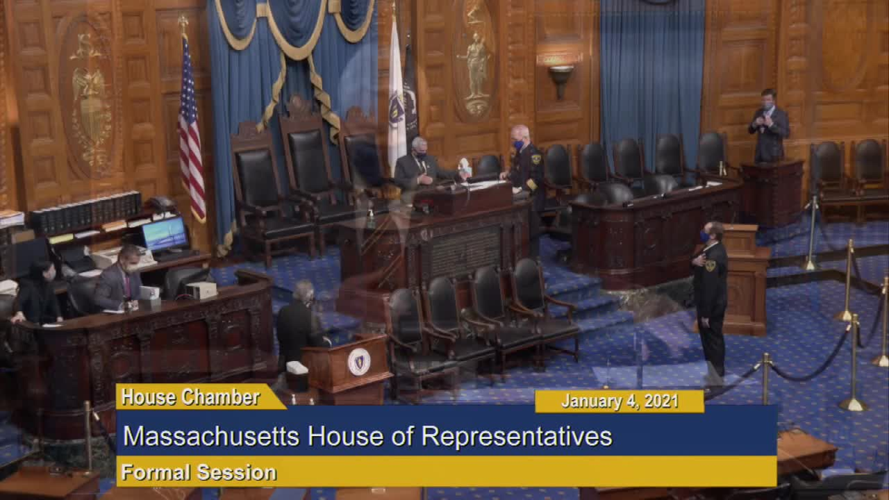 Thumbnail image for MA House of Representatives - Legislative Session - 01.04.2021 - Part 1