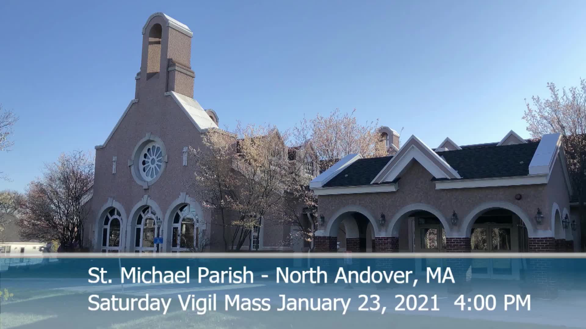 Thumbnail image for St Michaels Church - Saturday Mass - 01.23.2021