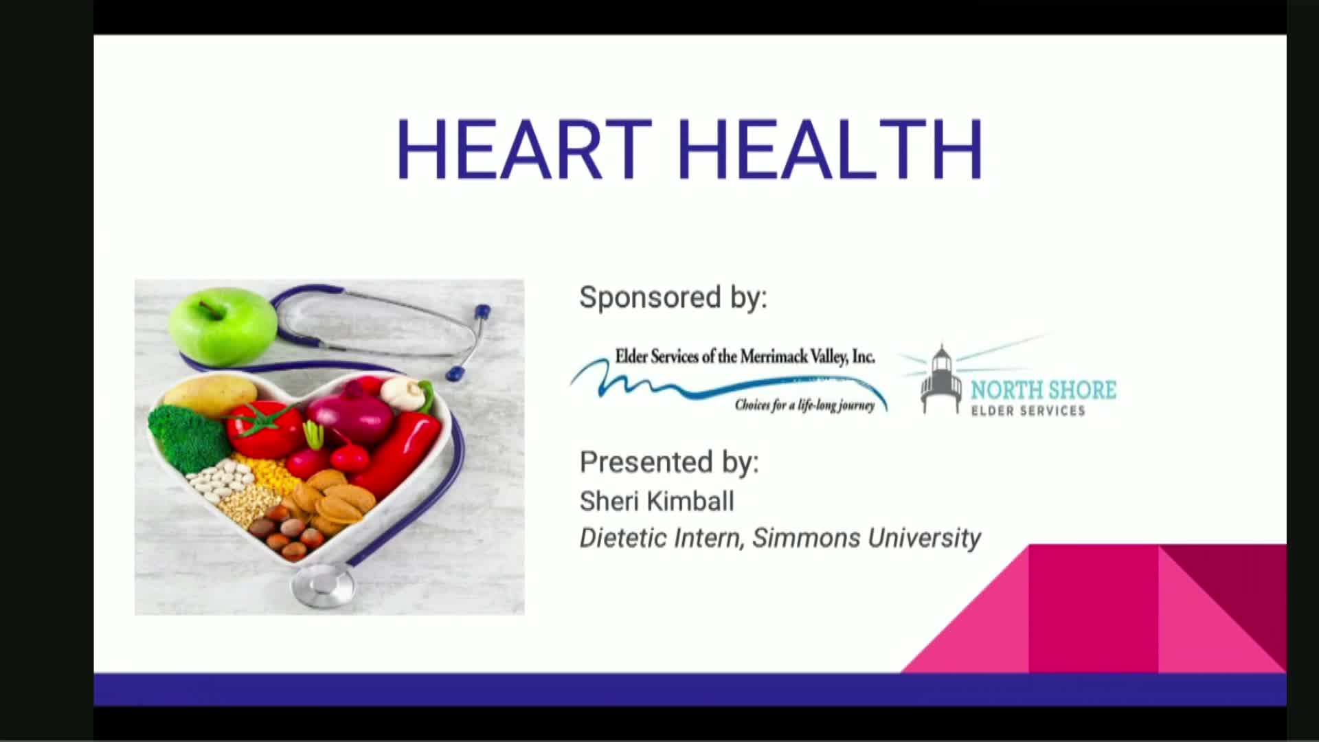 Thumbnail image for Heart2Heart Heart Health Presentation