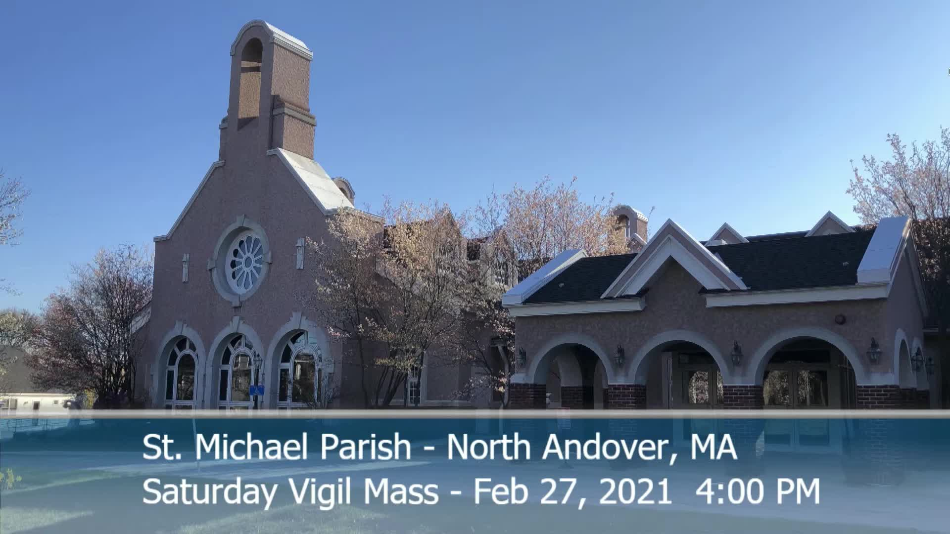 Thumbnail image for St Michaels Church - Saturday Mass - 02.27.2021