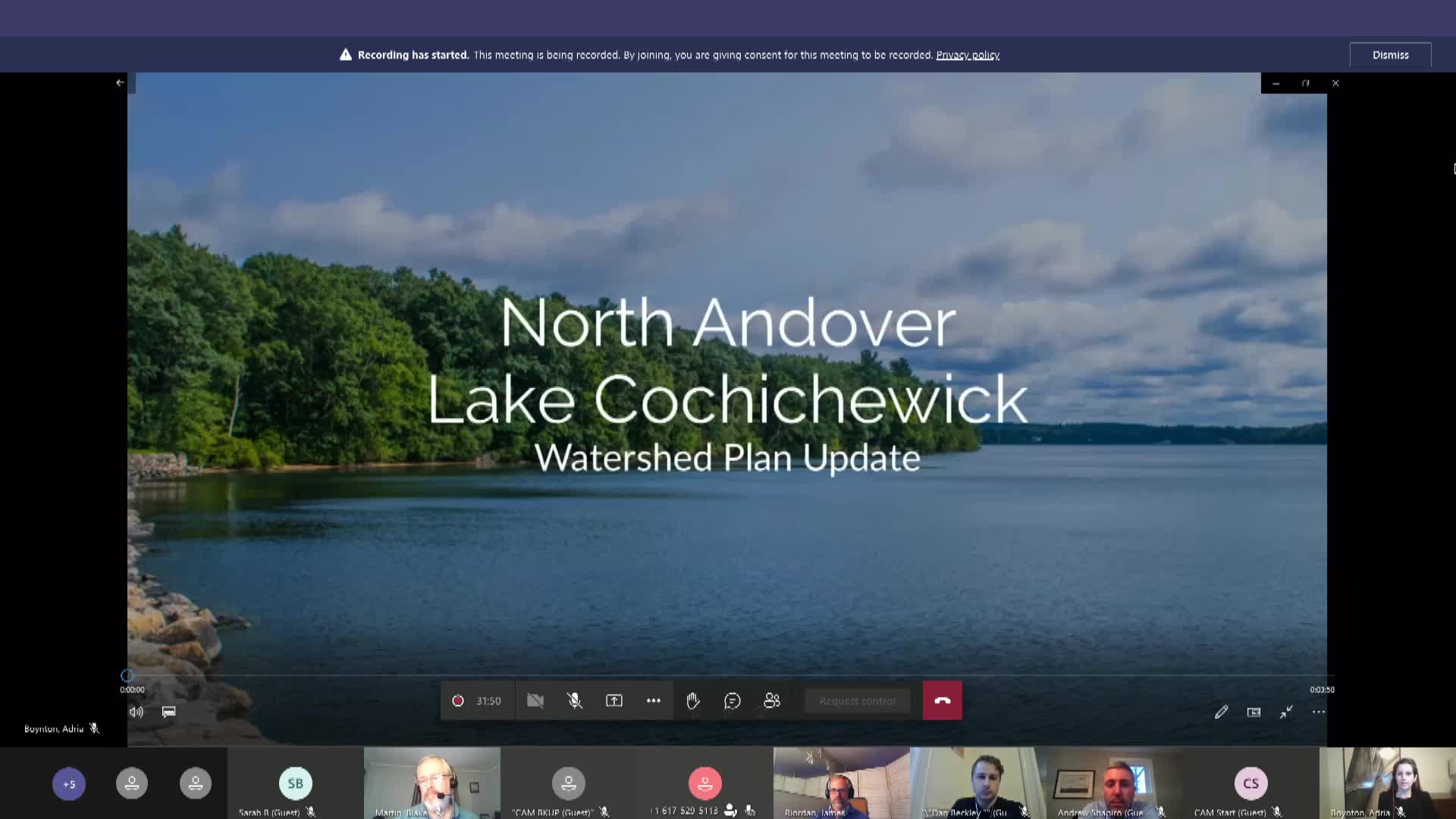 Thumbnail image for Lake Cochichewick Watershed Hearing - 03.18.2021