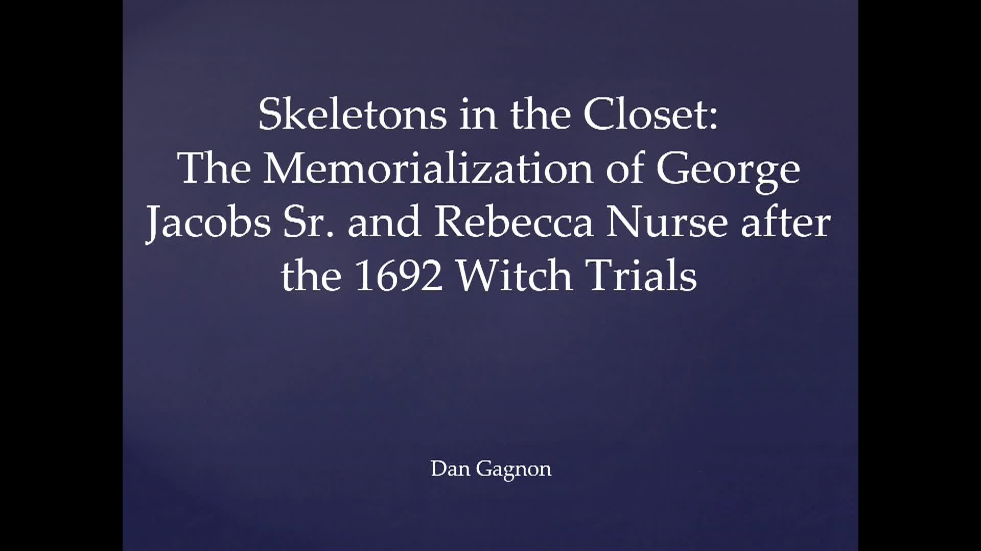Worden Theater - The Life And Legacy Of Witch Trials Victim George Jacobs - 10.07.2025