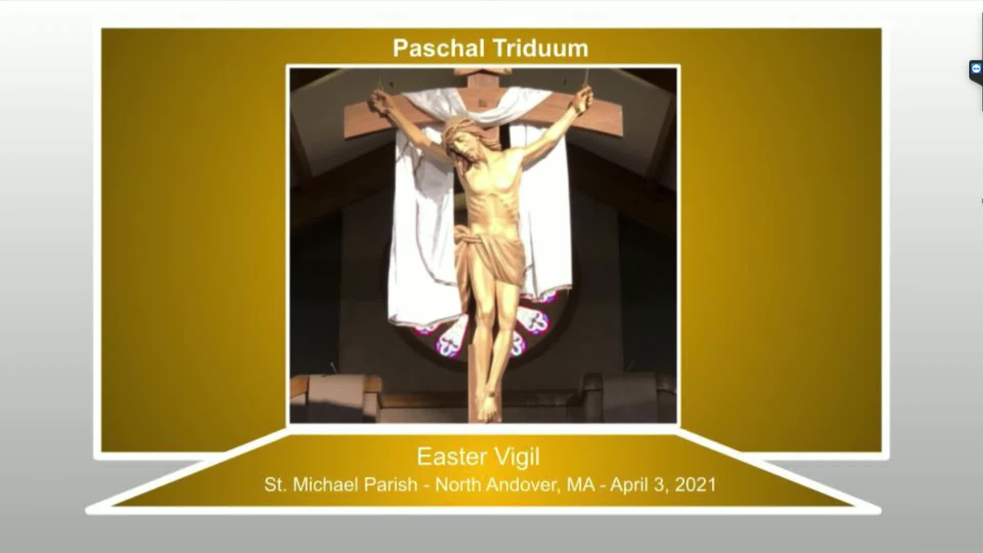 Thumbnail image for St. Michael's Church - Easter Eve Mass - 04.03.2021
