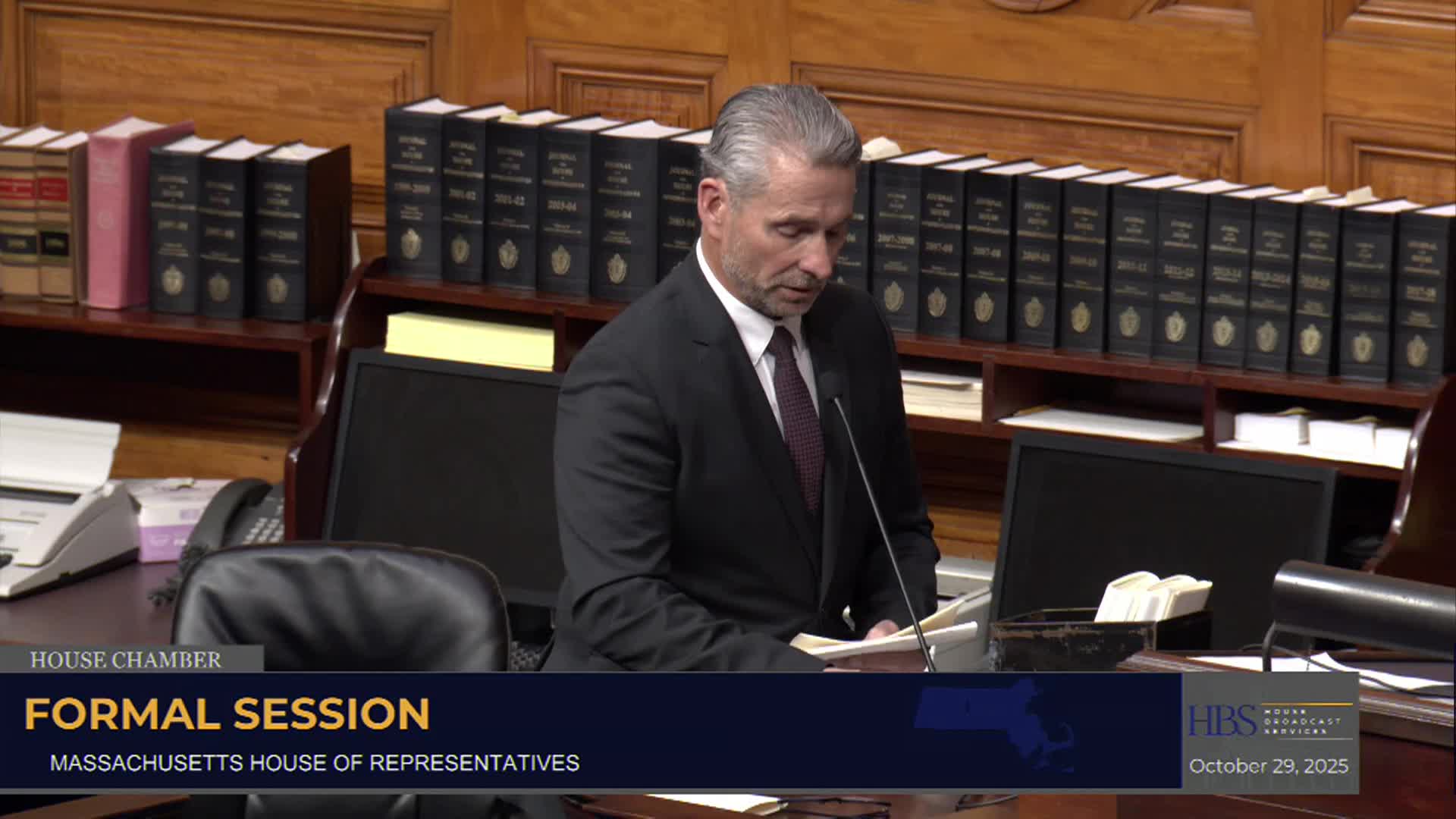 MA House of Representatives - Formal Session - 10.29.2025