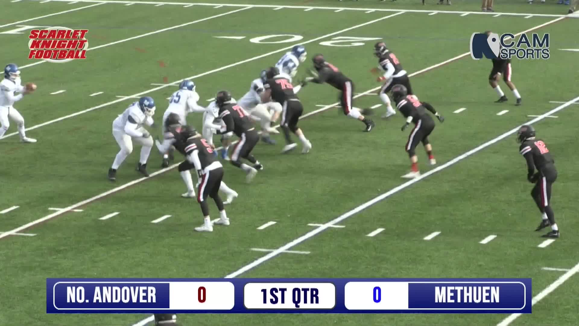 Thumbnail image for Scarlet Knight Football - Methuen at North Andover - 4.22.2021