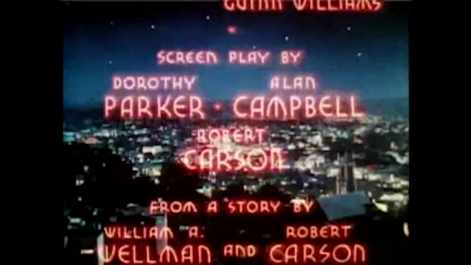 Thumbnail image for CAM Cinema: "A Star Is Born" (1937)