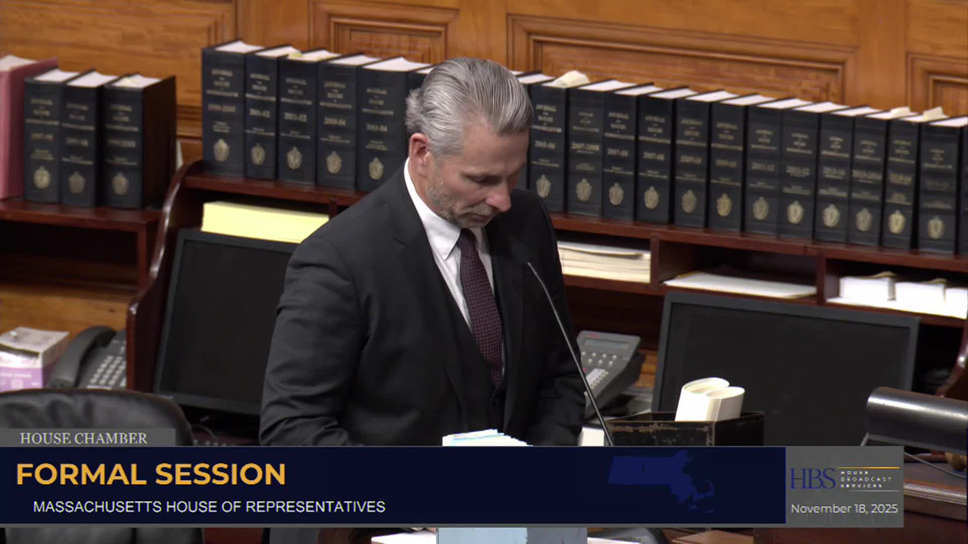 MA House of Representatives - Formal Session - 11.18.2025