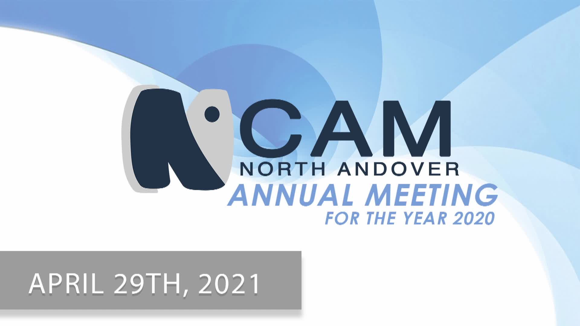 Thumbnail image for North Andover CAM - Annual Meeting - 04.29.2021