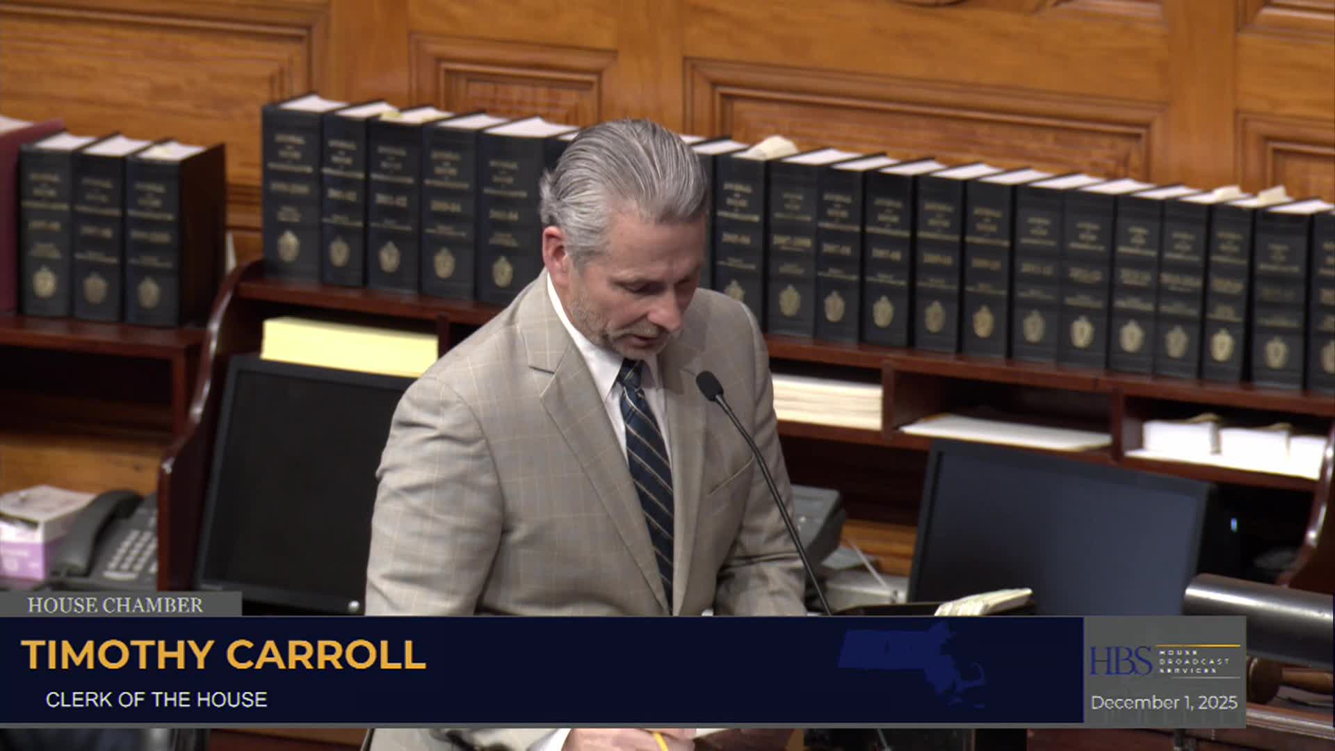 MA House of Representatives - Informal Session - 12.01.2025