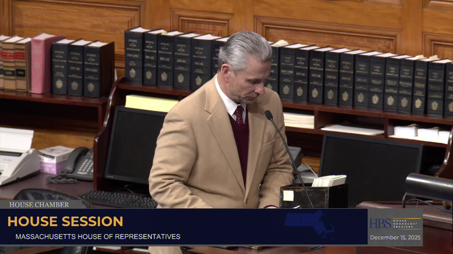MA House of Representatives - Informal Session - 12.15.2025