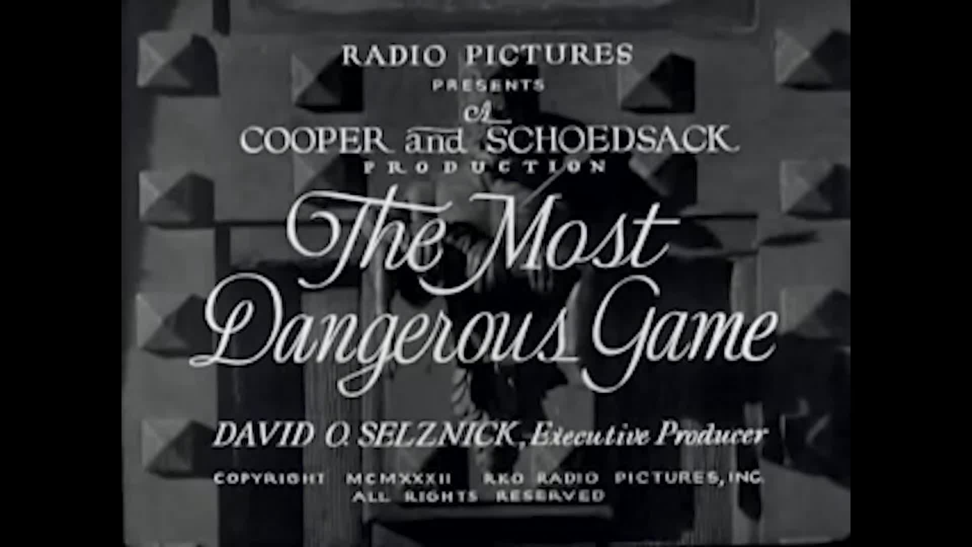 Thumbnail image for CAM Cinema: "The Most Dangerous Game" (1932)
