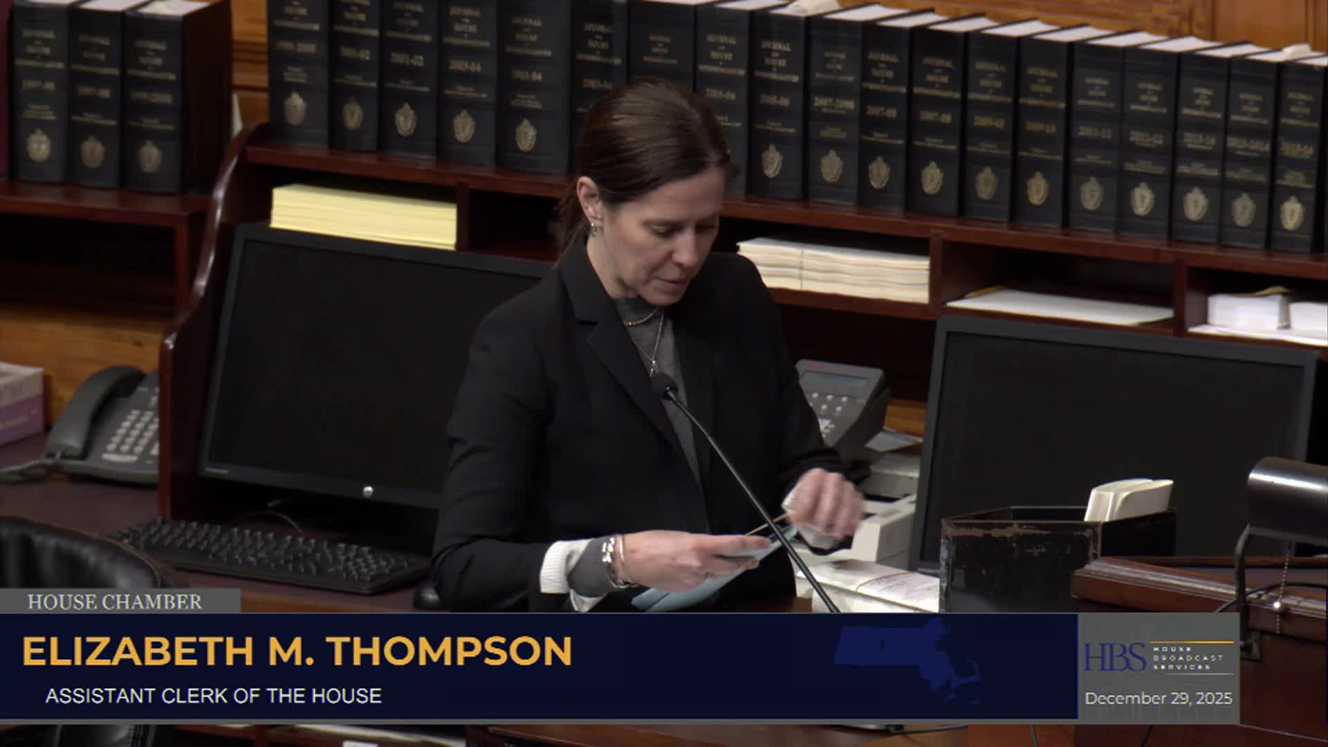 MA House of Representatives - Informal Session - 12.31.2025