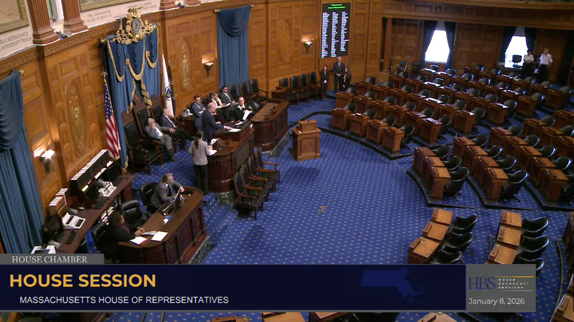 MA House of Representatives - Informal Session - 01.08.2026