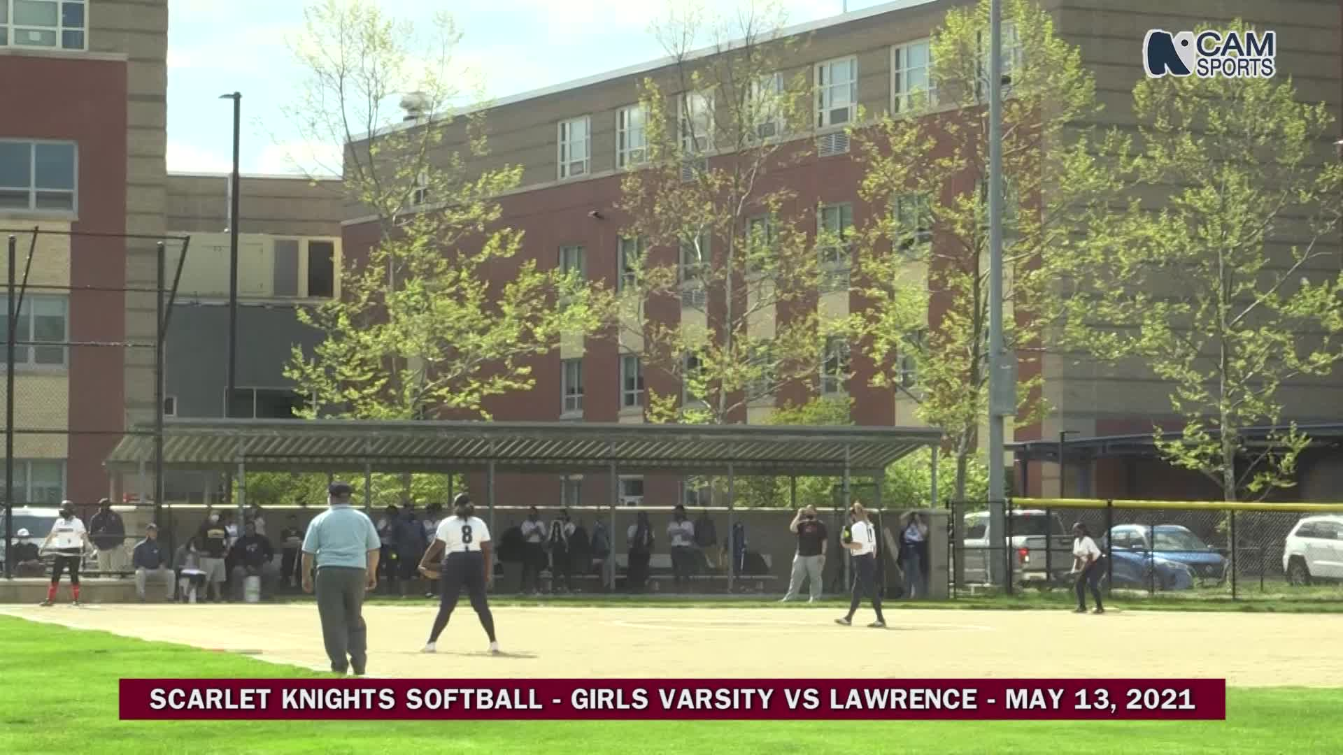 Thumbnail image for Scarlet Knights Softball - Varsity vs Lawrence - May 13 2021