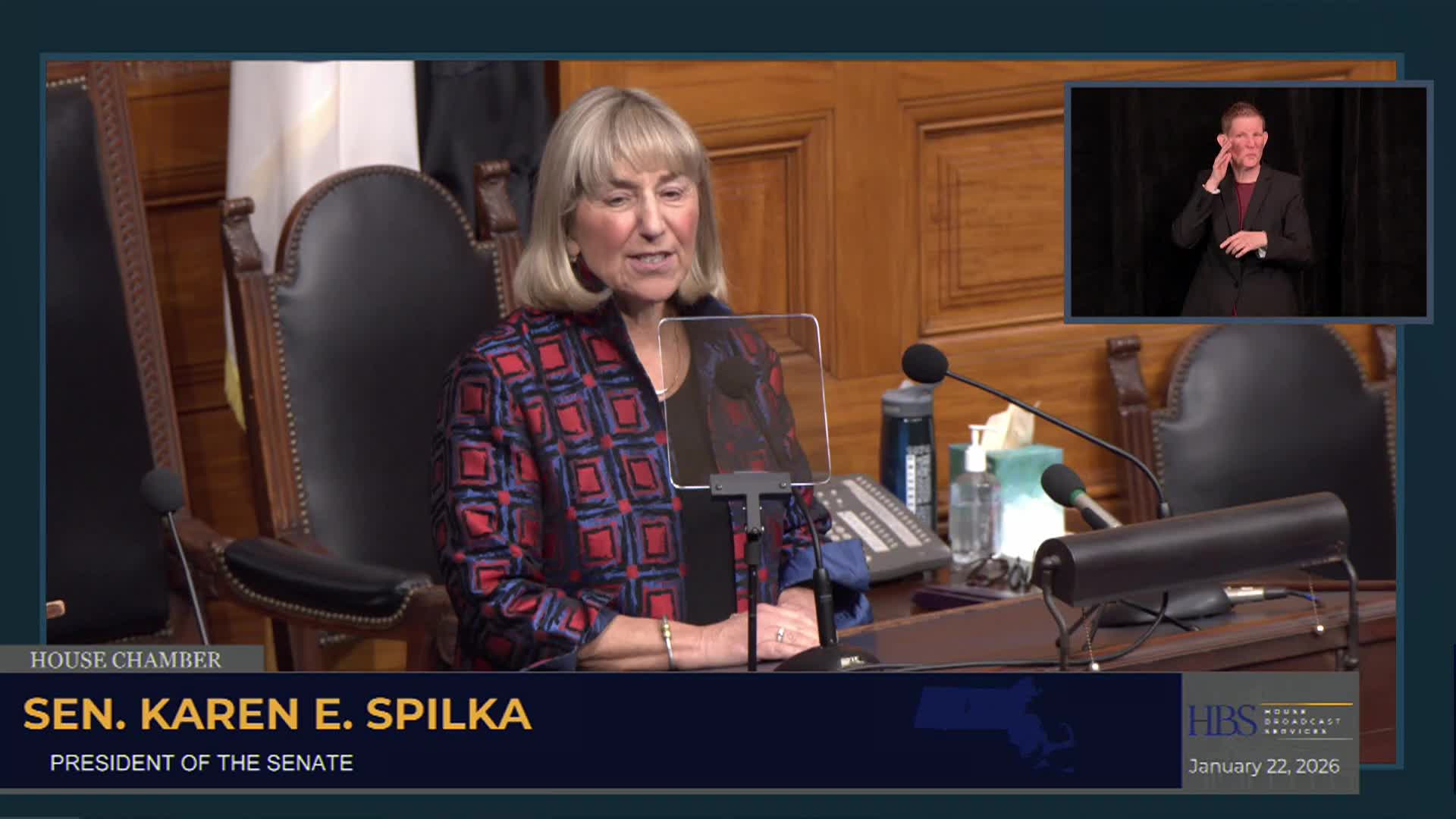 Gov. Healey - State Of The Commonwealth - 01.22.2025