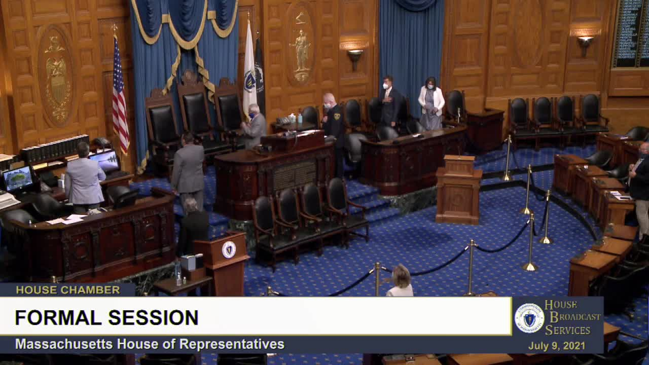 Thumbnail image for MA House of Representatives - Legislative Session - 07.09.2021
