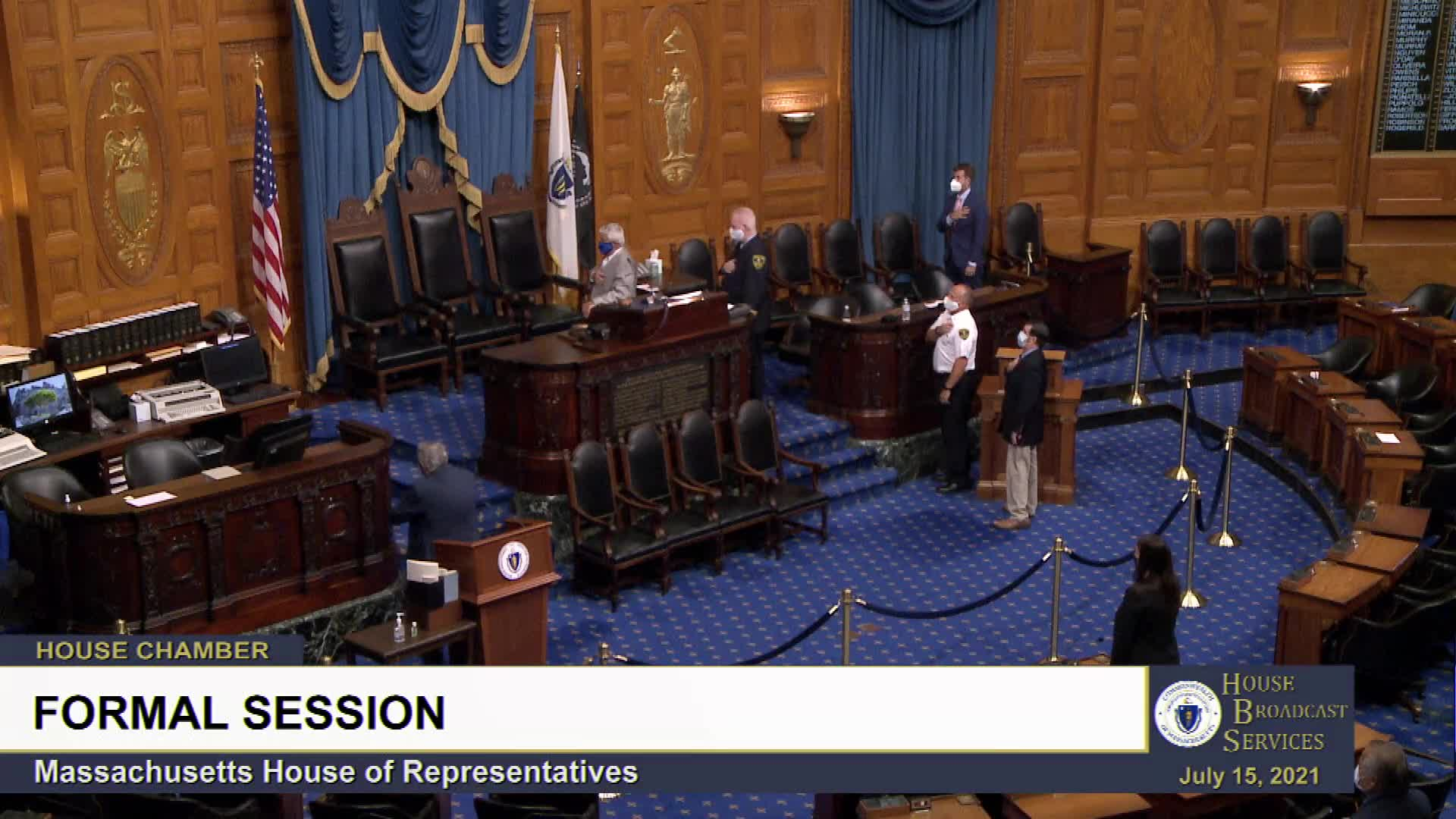 Thumbnail image for MA House of Representatives - Legislative Session - 07.15.2021