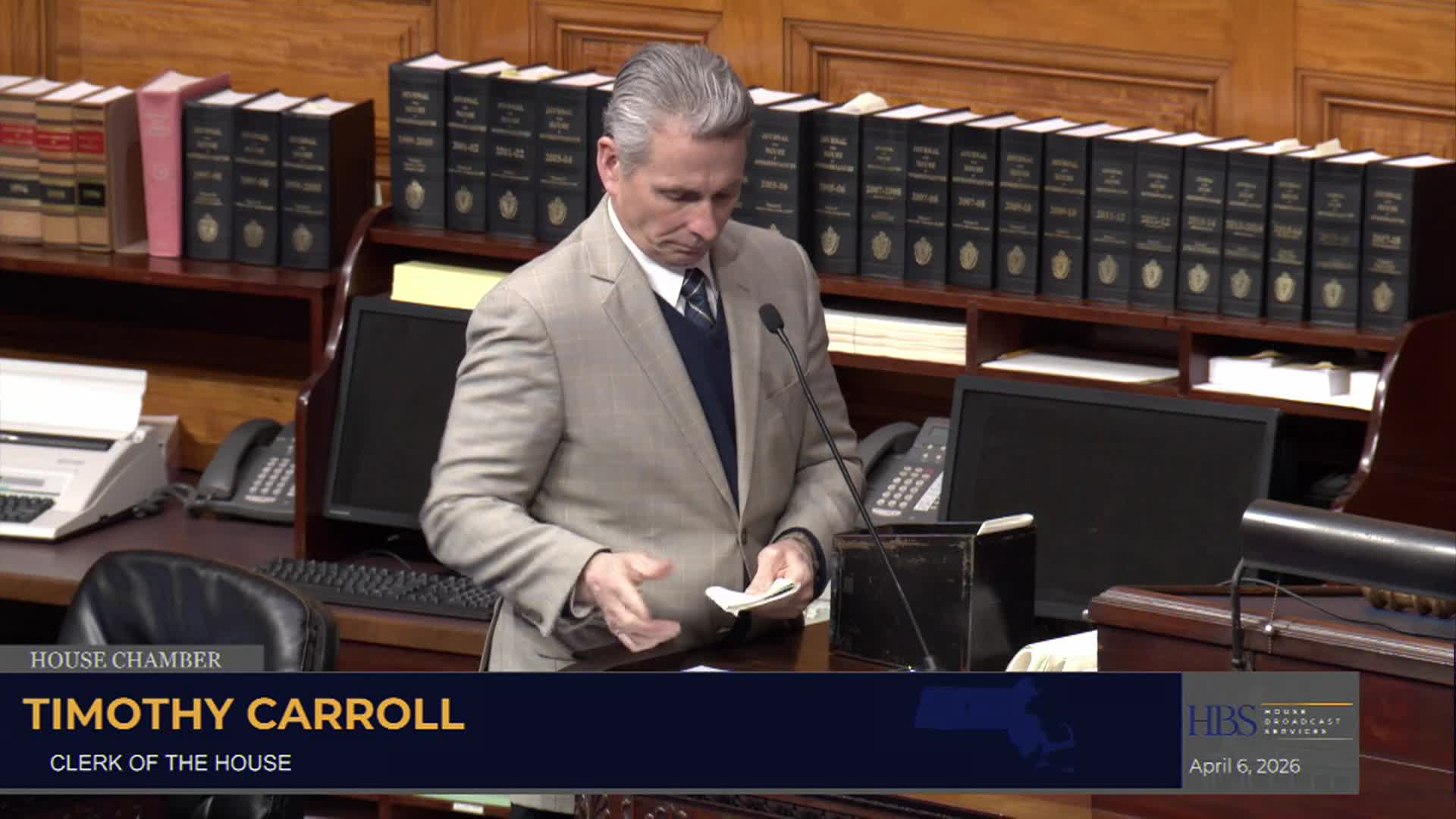 MA House of Representatives - Informal Session - 04.06.2026