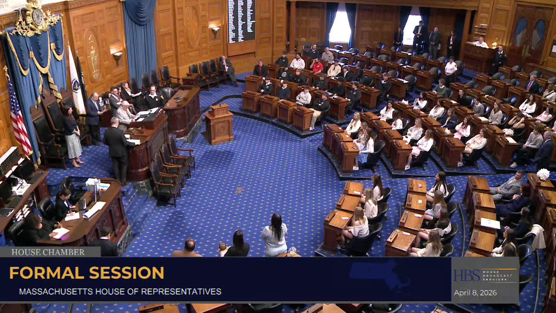 MA House of Representatives - Formal Session - 04.08.2026