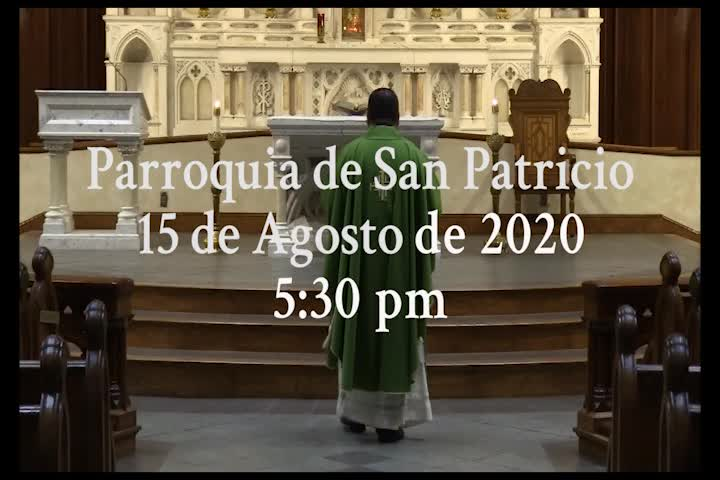 Thumbnail image for St Patrick's Church - Spanish Mass - 08.15.2021