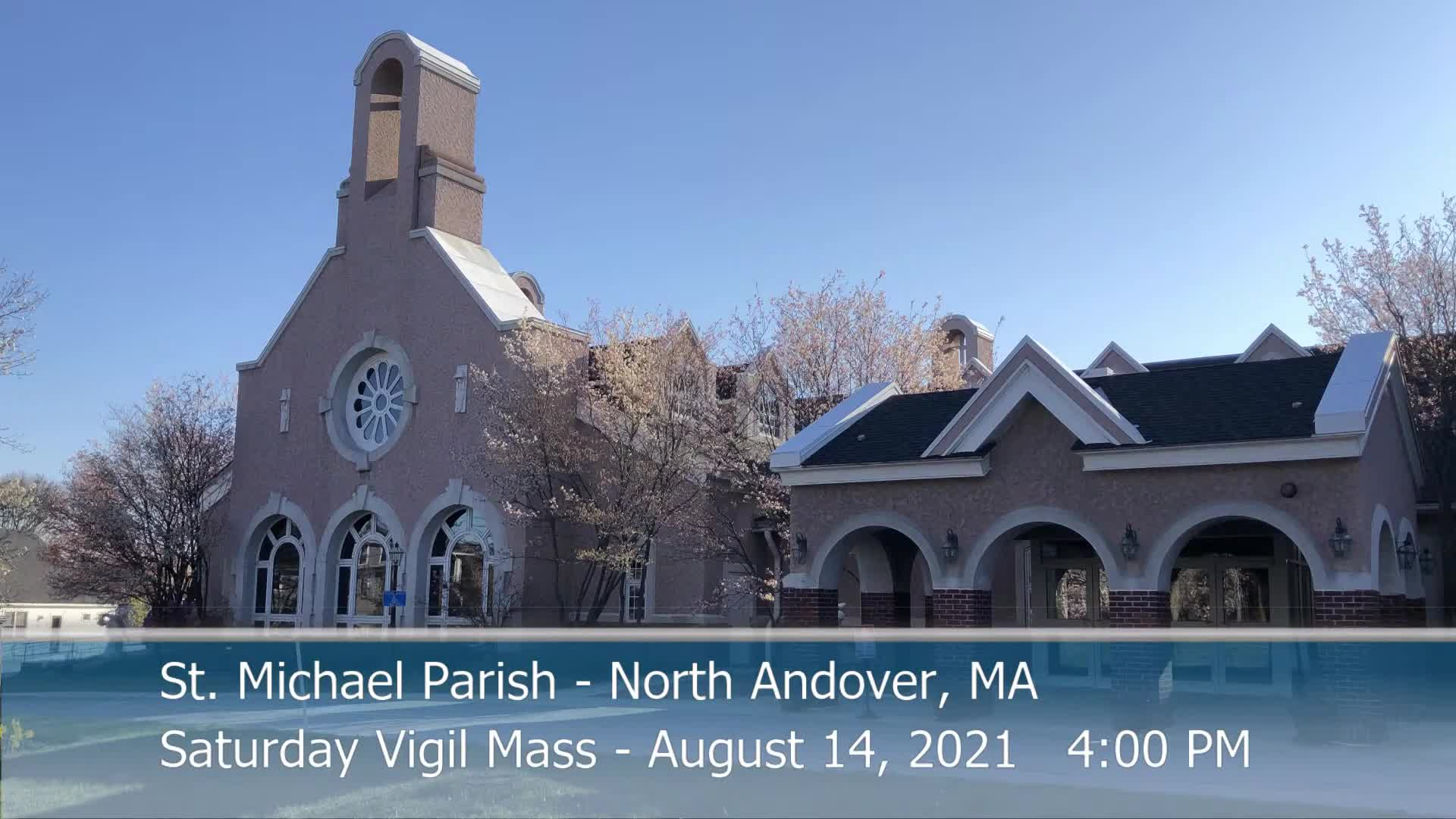 Thumbnail image for St Michaels Church - Saturday Mass - 08.14.2021