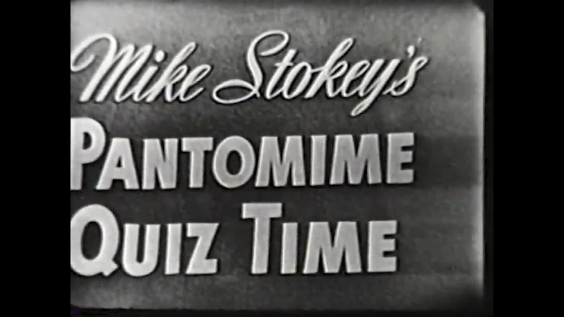 Thumbnail image for TV Rewind - Pantomime Quiz - 1950