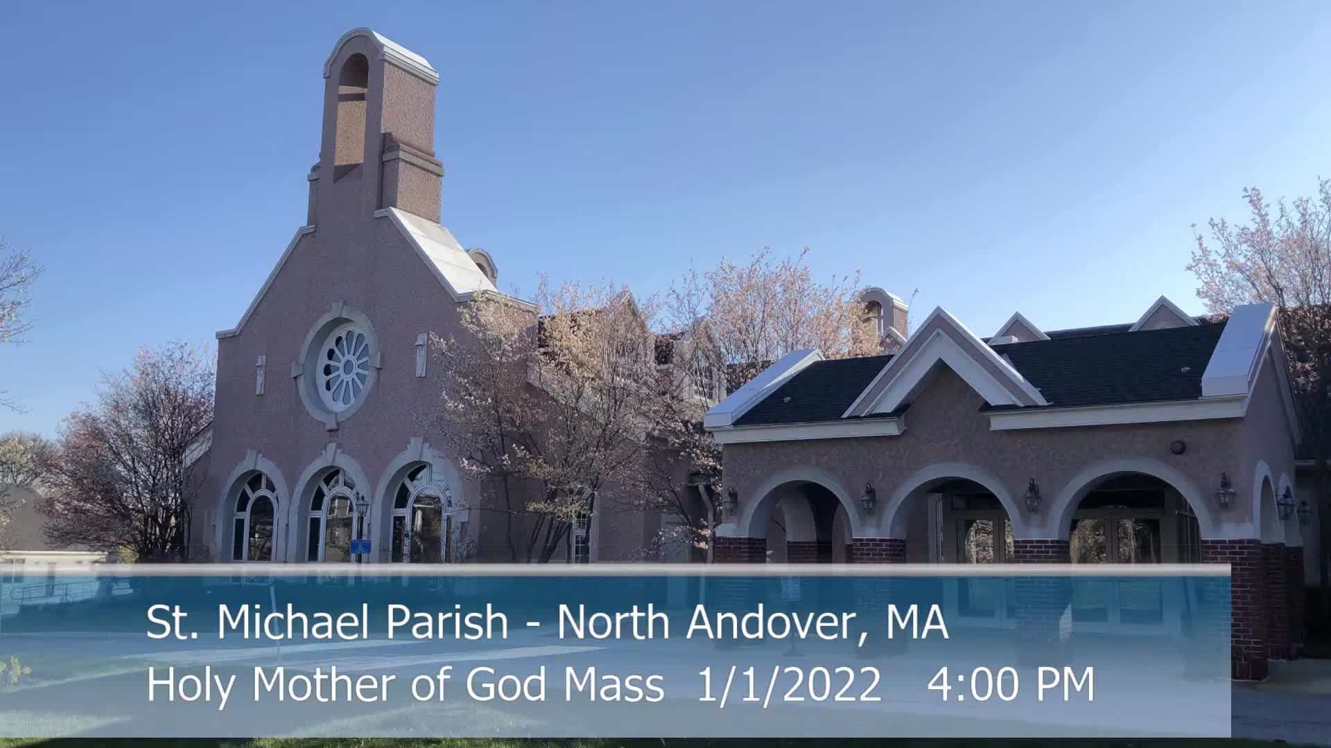 Thumbnail image for St Michaels Church - Saturday Mass - 01.01.2022