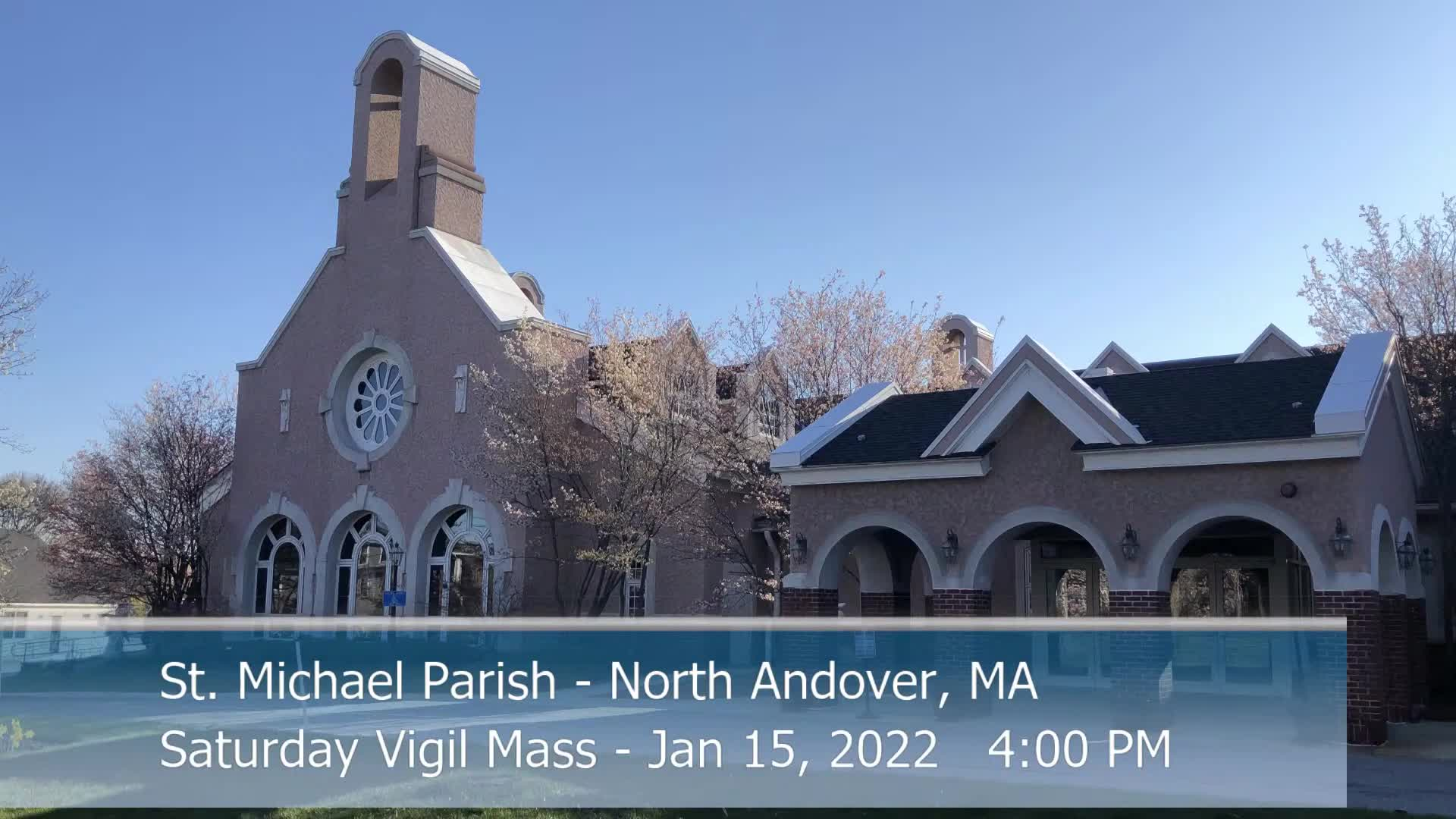 Thumbnail image for St Michaels Church - Saturday Mass - 01.15.2022