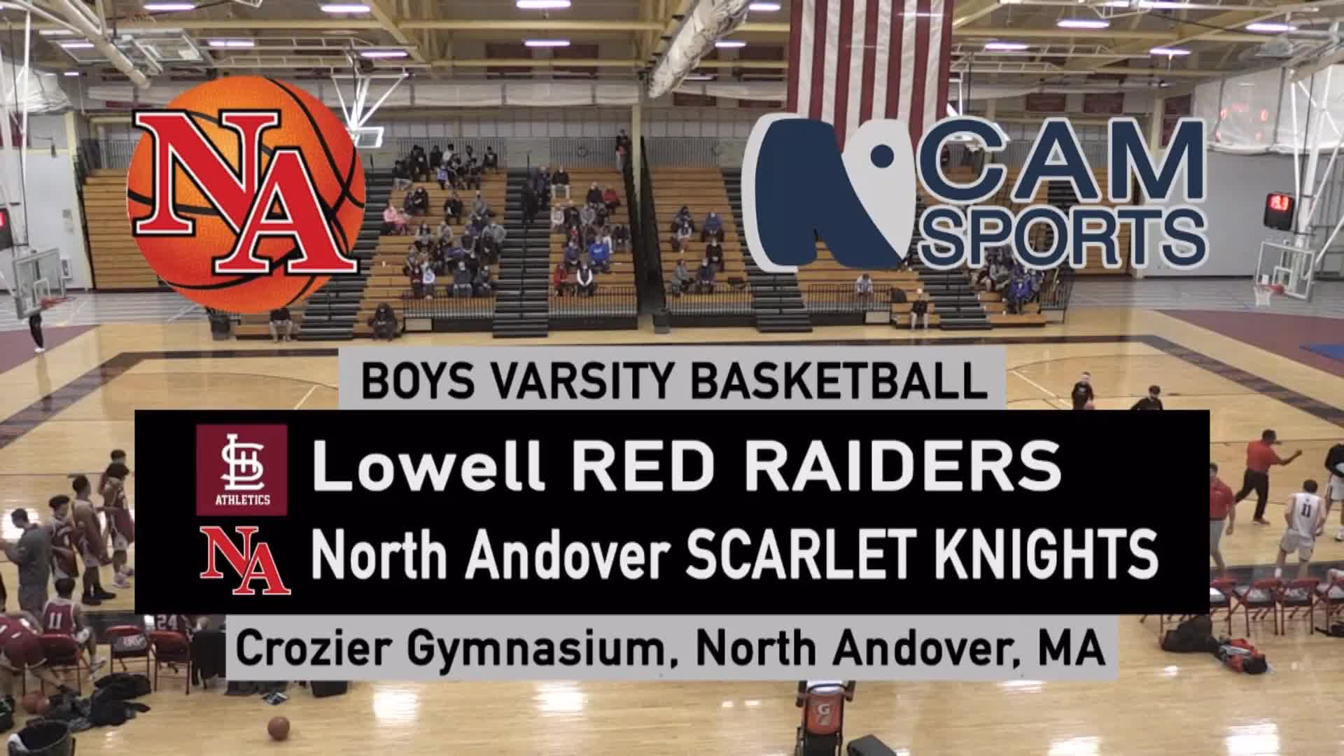 Thumbnail image for Scarlet Knights Basketball - Boys Varsity vs Lowell