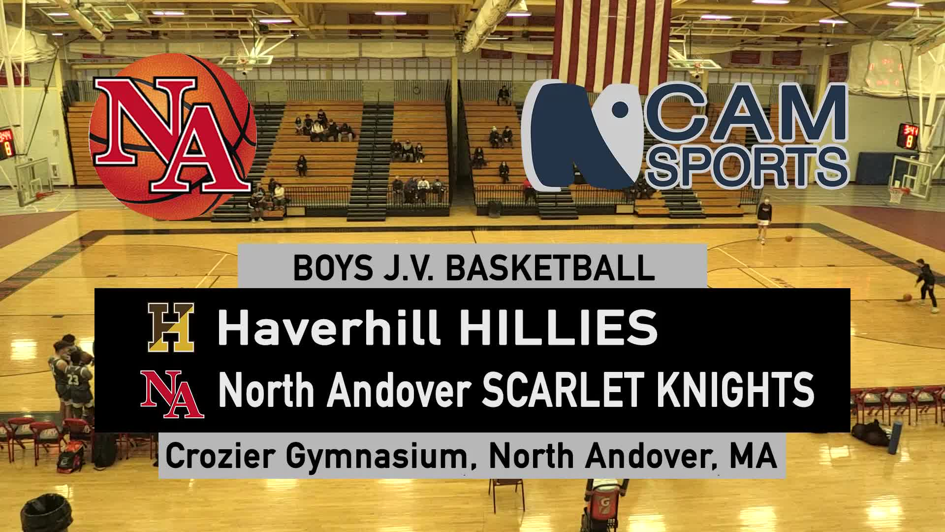 Thumbnail image for Scarlet Knights Basketball - Boys JV vs Haverhill - 01.25.2022