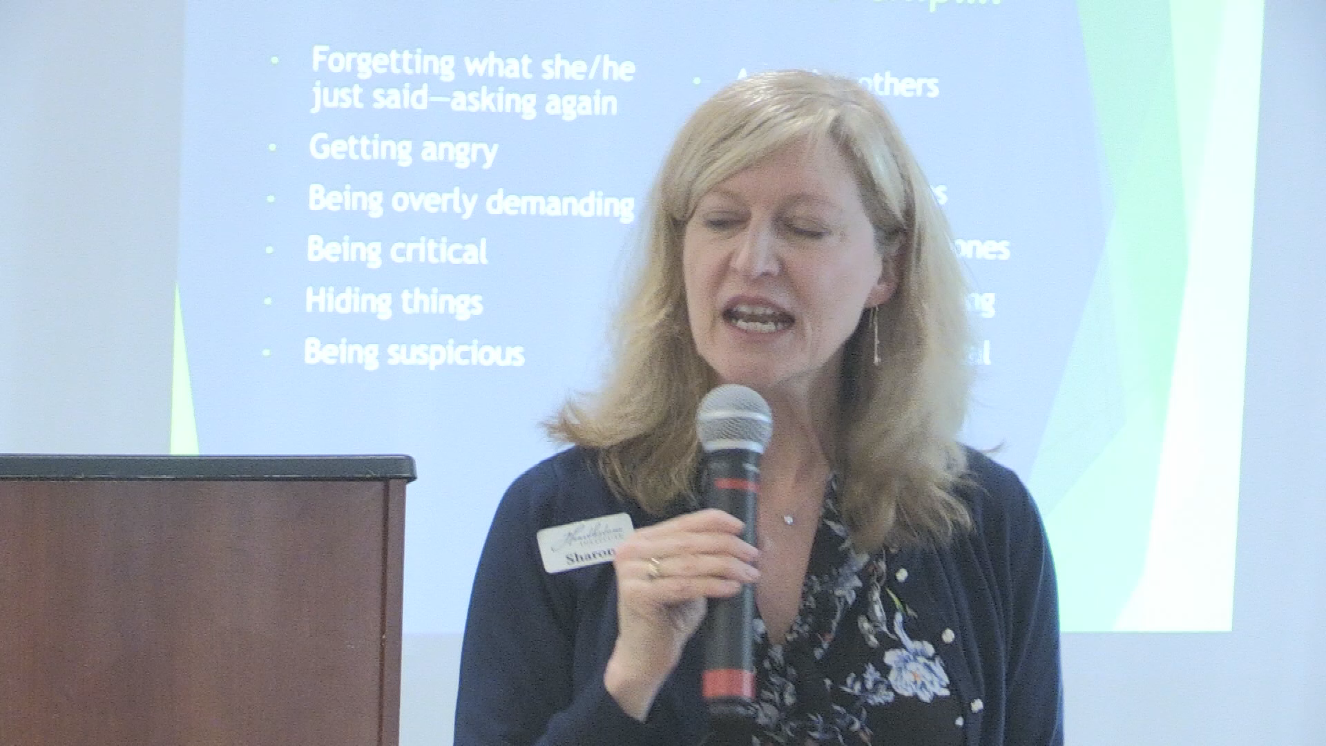 Thumbnail image for Sharon Johnson - Senior Center Health Fair 2019