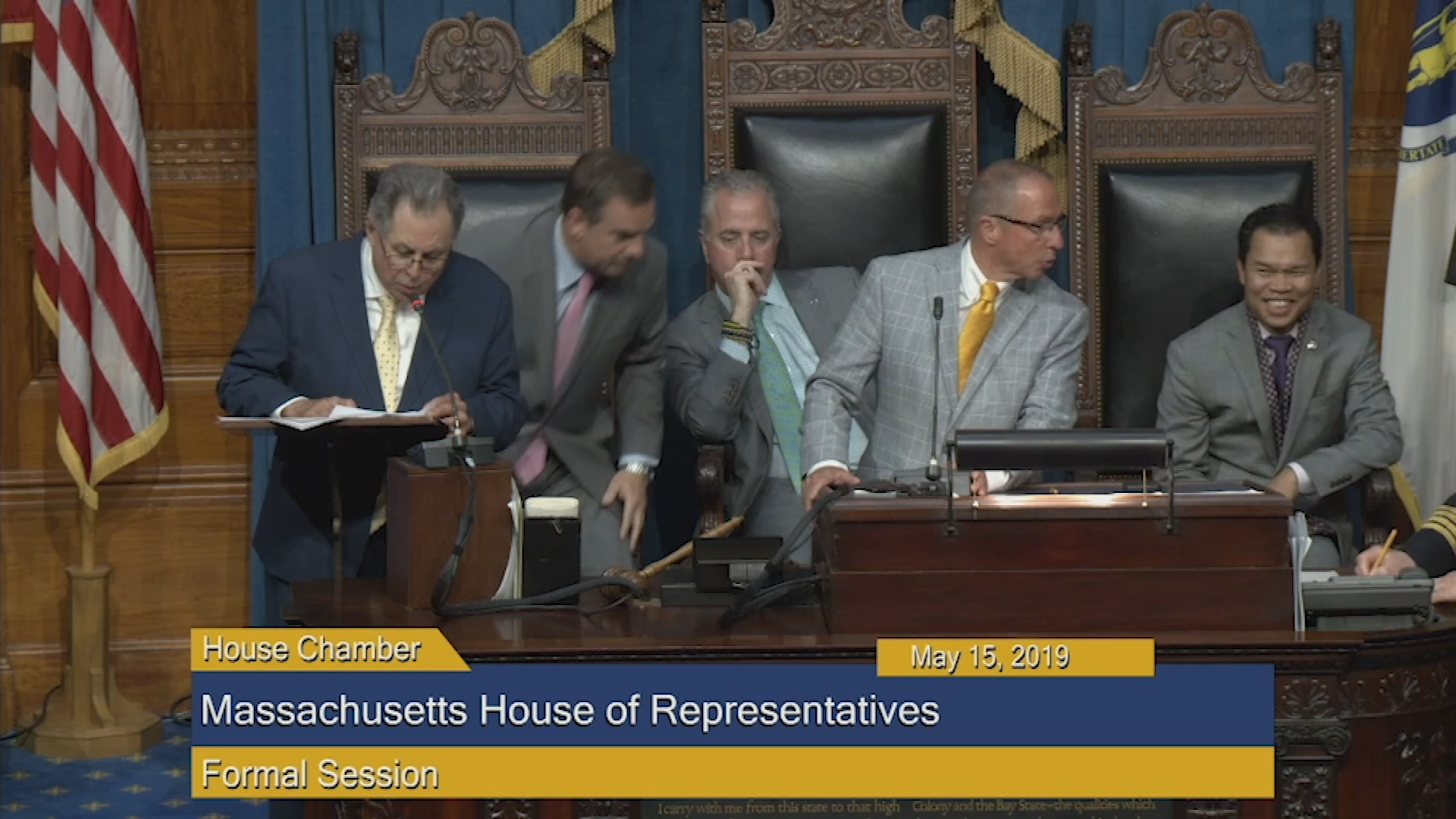 Thumbnail image for MA House of Representatives Formal Session - May 15th, 2019